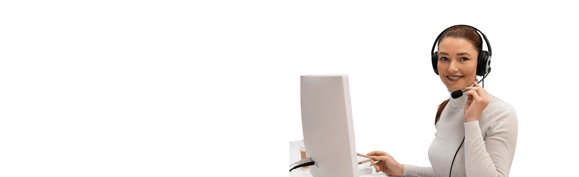 Hero banner Ame Home Care - Contato